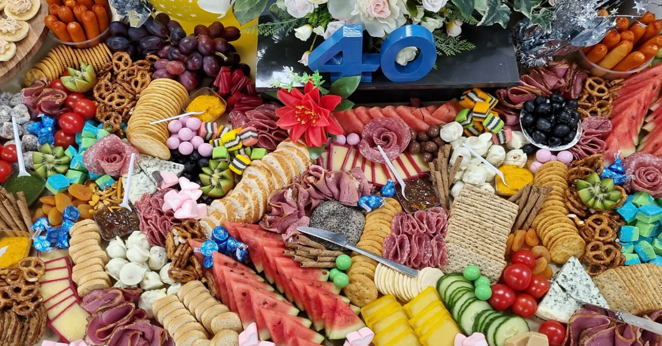 40th Birthday Grazing Table By Hub Catering In Hawera Of South Taranaki NZ